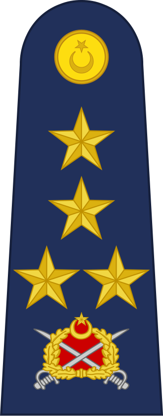 Hava Kuvvetleri Orgeneral rütbe işareti